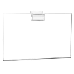 Acrylic Signholder - Universal Bracket - 11" x 7"