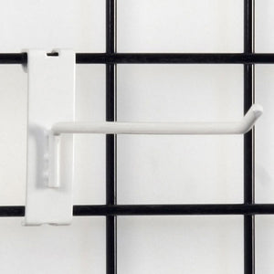 Gridwall Hook 10" - White - 100/Carton