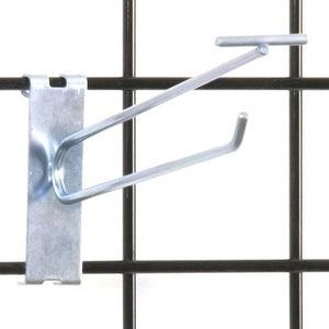 Gridwall Scanner Hook 8" - Zinc - 100/Carton