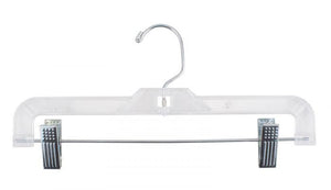 Junior Slack Hanger - 12" Clear - 100/Carton