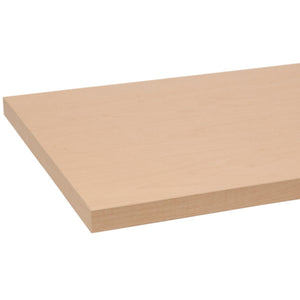 Melamine Shelf - 8" x 48" - Maple