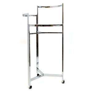 Tri-Level Round Rack - 36" - Chrome